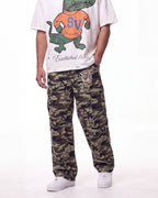 Saint Vanity Sweatpants Green Camo