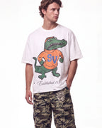 Saint Vanity Gator Tee White