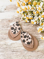 Beautiful Leopard Drop Earrings