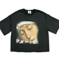 Saint Vanity Mary Graphic Tee - Cropped Oversized Fit