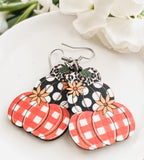 Adorable Fall Pumpkin Earrings