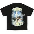 Saint Vanity Renaissance Art Back Print Tee - Black