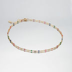 Elsie Rainbow Bead Necklace