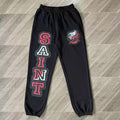 Saint Vanity Saint Letter Graphic Jogger Pants