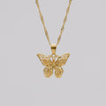 Butterfly Necklace | Gold