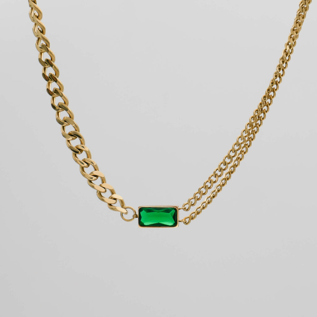 Callie Cuban Contrast Necklace