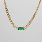Callie Cuban Contrast Necklace