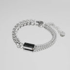 Callie Cuban Contrast Bracelet