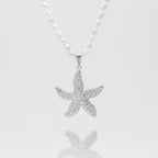 Ariel Starfish Pearl Necklace