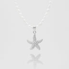 Ariel Starfish Pearl Necklace