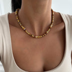 Harmony Natural Stone Beaded Necklace