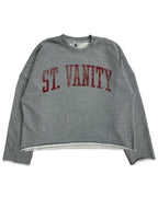 Saint Vanity Badgers Crewneck Grey