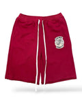 Saint Vanity Crimson Uniform Shorts Red