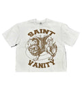 Saint Vanity Griffin Tee White/Brown