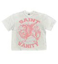 Saint Vanity Griffin Tee White/Pink