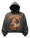 Saint Vanity Hourglass Hoodie Black