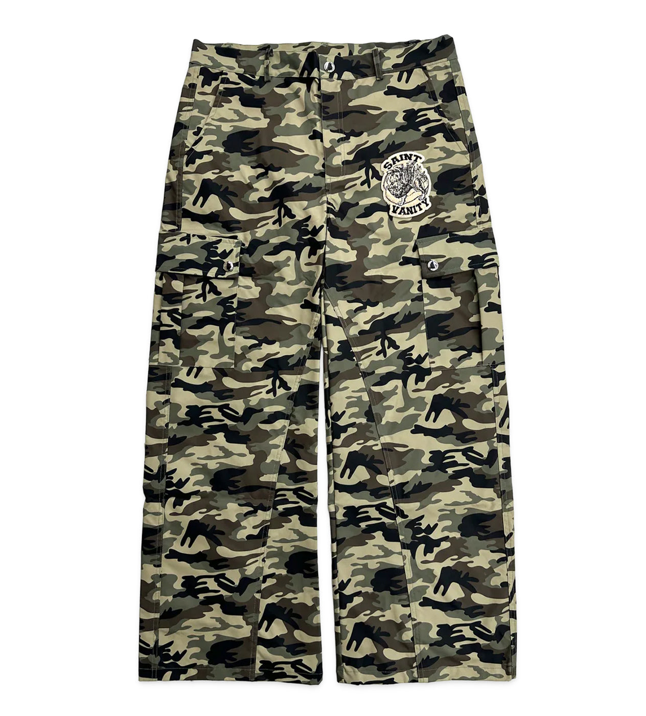 Saint Vanity Sweatpants Green Camo