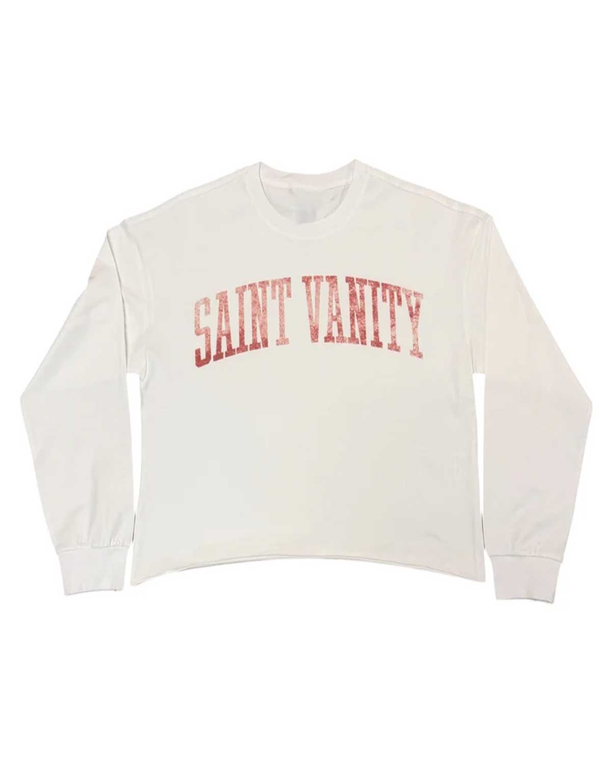 Saint Vanity Standard Tee White/Red