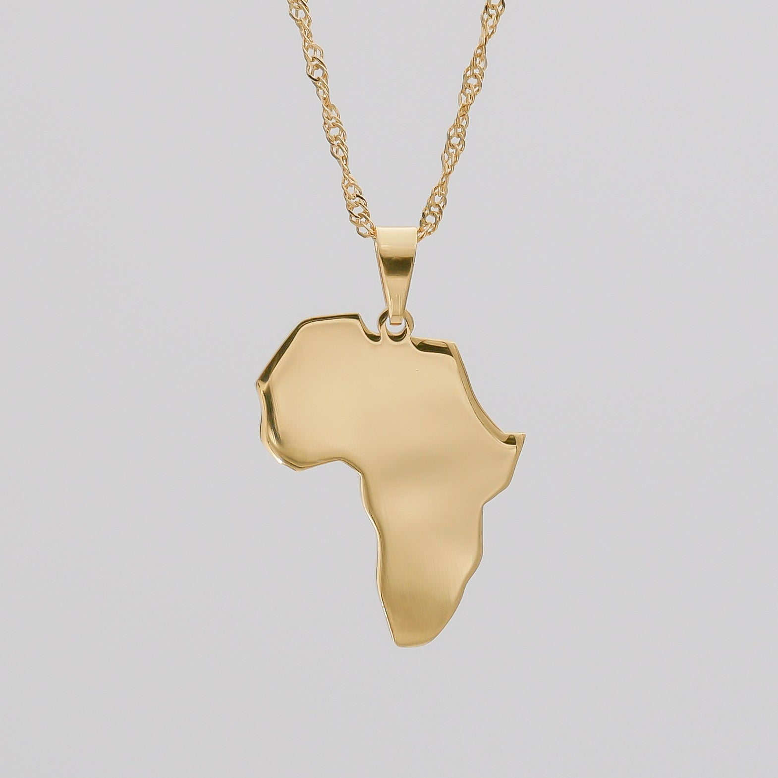 Africa Gold Filled Necklace