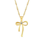 Cora Bow Necklace