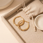 Twisted Hoop Earrings