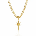 8 Pointed Star Necklace