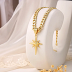 8 Pointed Star Necklace