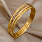 3pc Glossy Bangle Bracelet