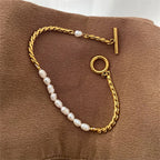 Irregular Pearl Bracelet