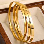 3pc Glossy Bangle Bracelet