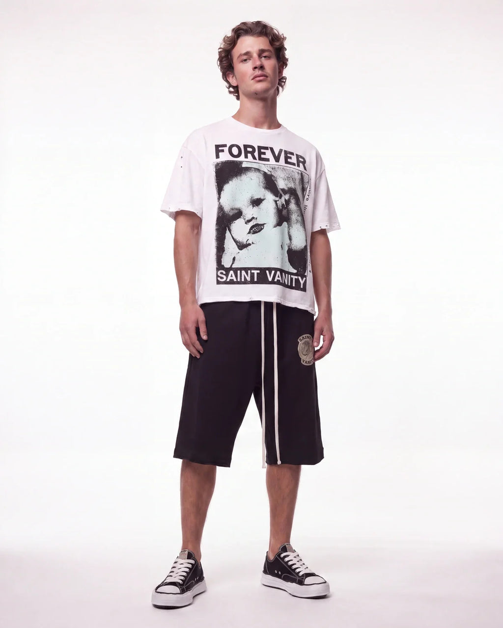 Saint Vanity Born Again Tee White