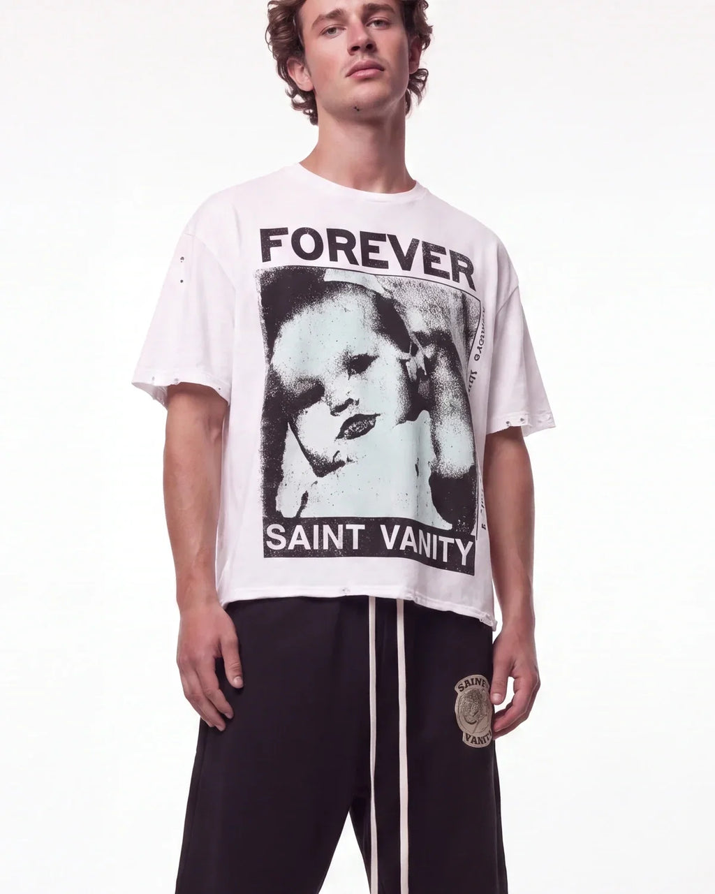 Saint Vanity Born Again Tee White