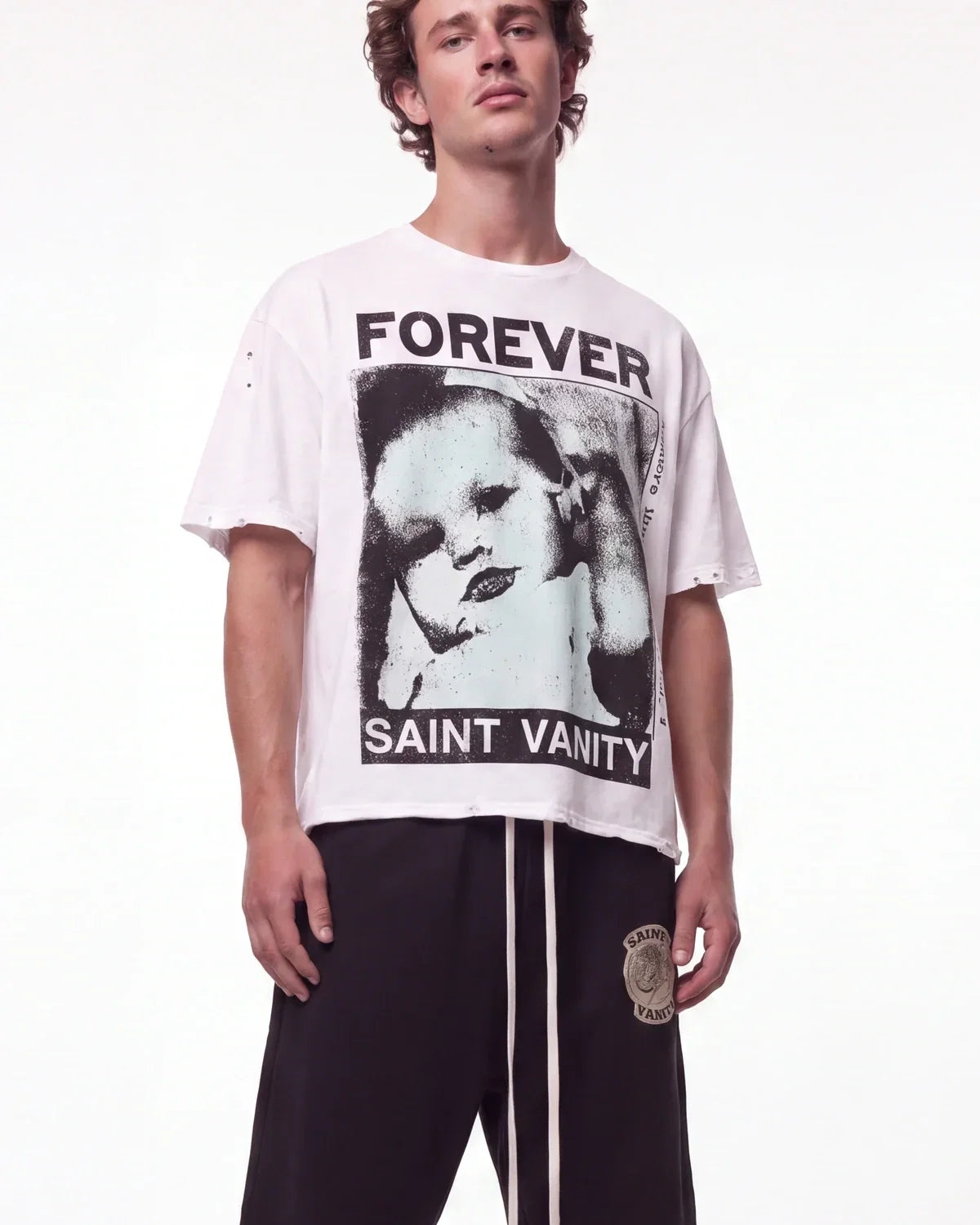 Saint Vanity Born Again Tee White
