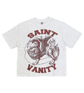 Saint Vanity Griffin Tee White/Burgundy